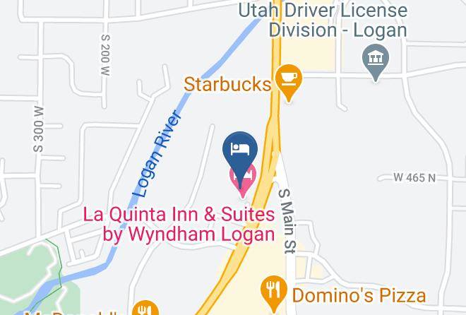 Cache - Crystal Inn Hotel & Suites Logan Maps