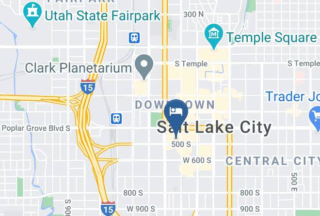 Salt Lake - Crystal Inn Hotel & Suites Salt Lake City Maps