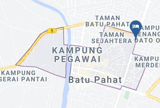Daerah Batu Pahat - Crystal Inn Maps