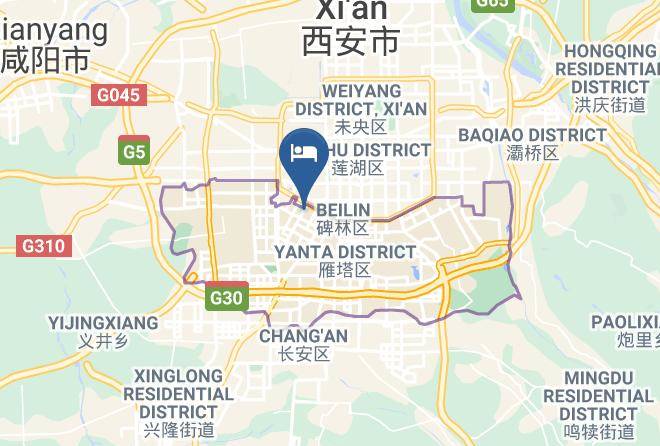 Xi An - Crystal Island Hotel Maps