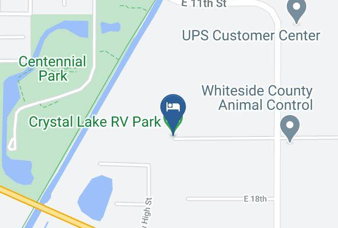 Whiteside - Crystal Lake Rv Park Maps