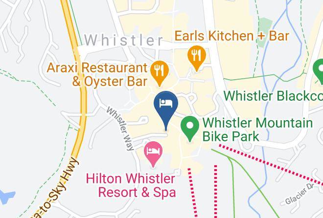 Squamish Lillooet - The Crystal Lodge Whistler Hotel Maps