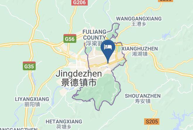 Crystal Modern Hotel Map