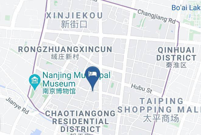 Nanjing - Crystal Orange Hotel Maps