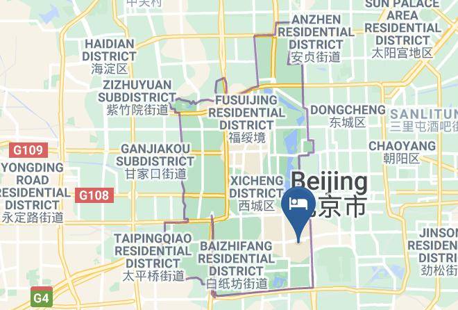 Xicheng District - Crystal Orange Hotel Maps