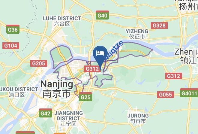 Nanjing - Crystal Orange Nanjing Xianlin Wandamao Hotel Maps
