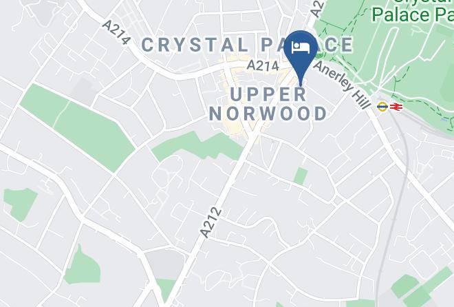 London - Crystal Palace B&b Maps