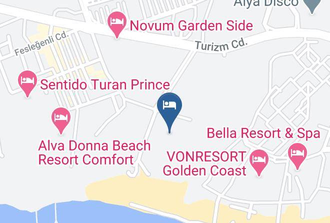 Crystal Palace Luxury Resort & Spa Map