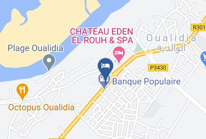Grand Casablanca - Crystal Palace Oualidia Maps
