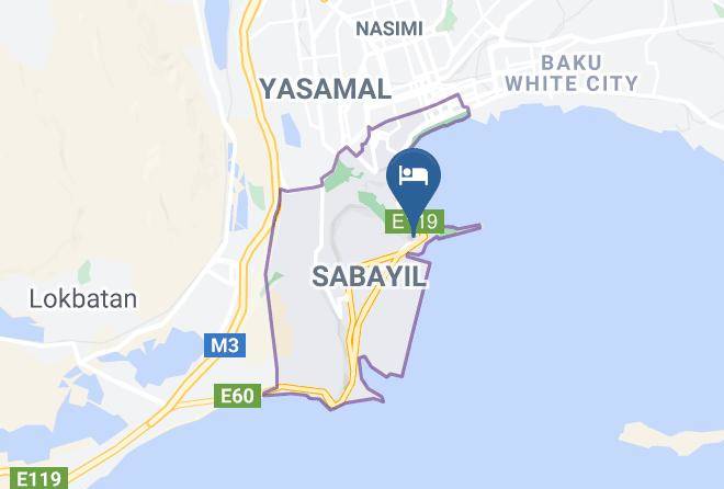 Baki - Crystal Panorama Hotel Maps