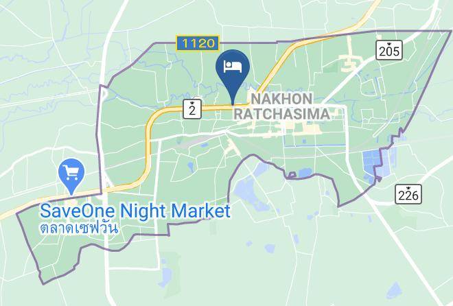 Amphoe Mueang Nakhon Ratchasima - Crystal Resort Korat Maps