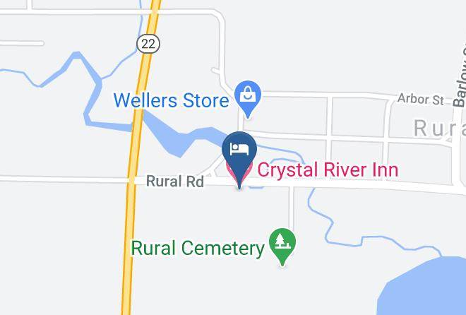 Waupaca - Crystal River Inn Maps