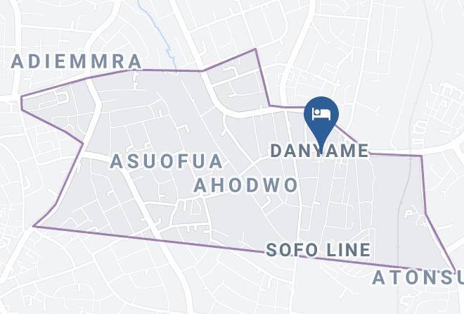 Kumasi - Crystal Rose Ambassador Hotel Maps