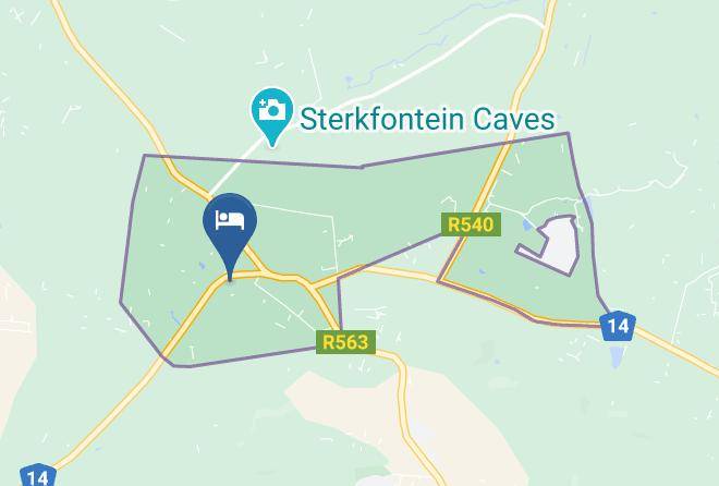 West Rand - Crystal Rose Lodge & Spa Maps