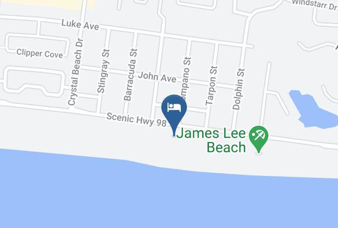 Crystal Sands 315a By Realjoy Vacations Map