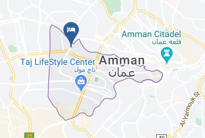 Amman - Crystal Suites Maps