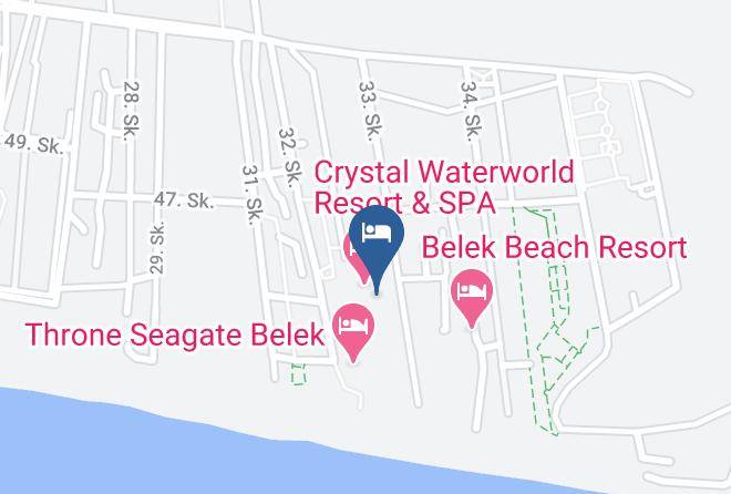 Bogazak - Crystal Waterworld Park Resort & Spa Maps