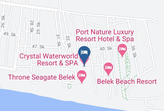 Crystal Waterworld Map