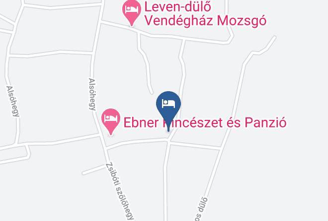 Mozsgo - Csacsihaz Panzio Maps