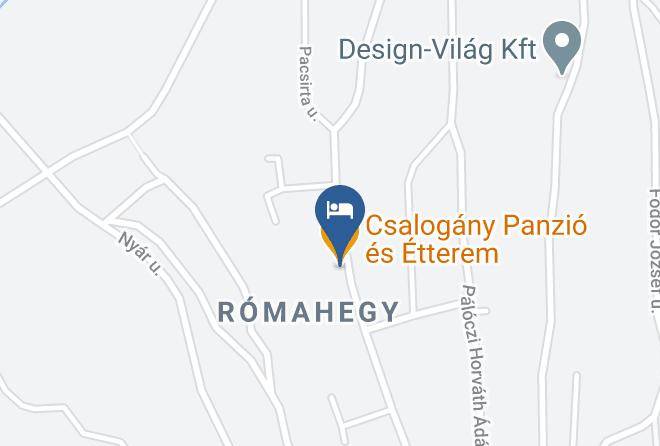 Kaposvar - Csalogany Panzio Es Etterem Maps