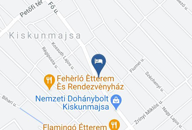 Csanyi Vendeghaz Map