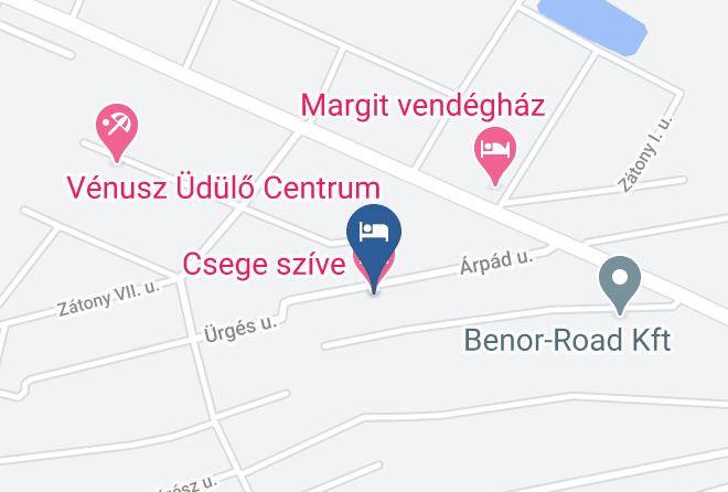 Tiszacsege - Csege Szive Maps