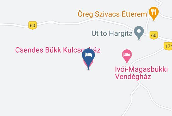 Zetea - Csendes Bukk Kulcsoshaz Maps