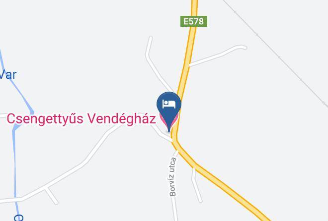 Siculeni - Csengettyus Vendeghaz Maps