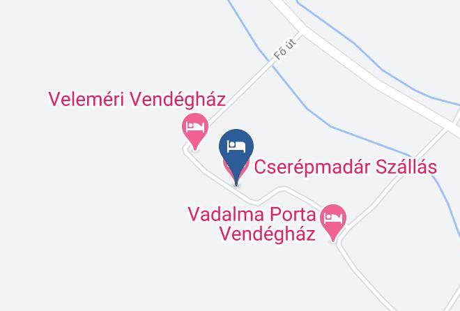 Velemer - Cserepmadar Szallas Maps