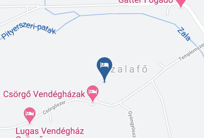 Szalafo - Cseri Porta Maps