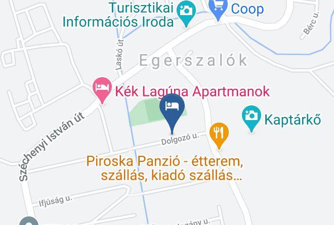 Egerszalok - Csilla Vendeghaz Maps
