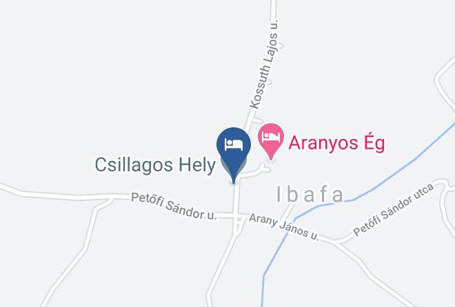 Ibafa - Csillagos Hely Maps