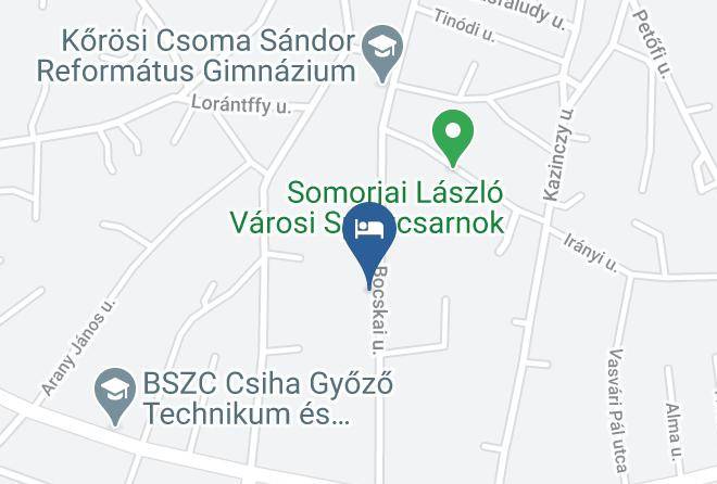 Hajdunanas - Csipkes Vendeghaz Maps
