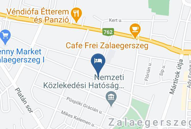 Zalaegerszeg - Csoka Panzio Zalaegerszeg Maps