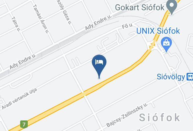 Siofok - Csokito Nyaralo Maps