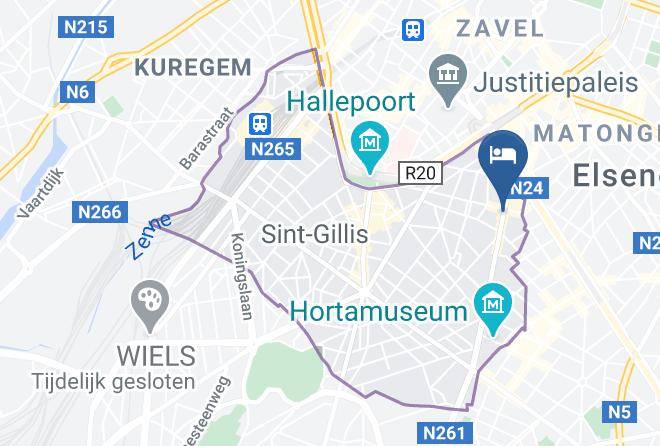 Sint Gillis - Ctf Hotels Belgium Maps