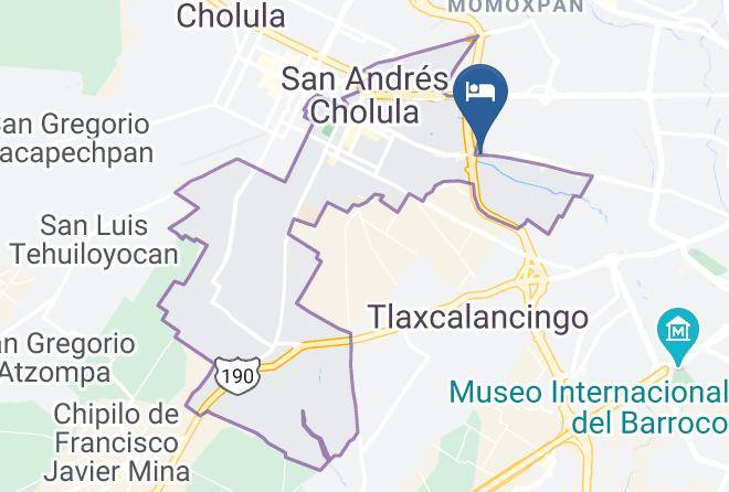 San Andres Cholula - Cuartos Cholula Maps