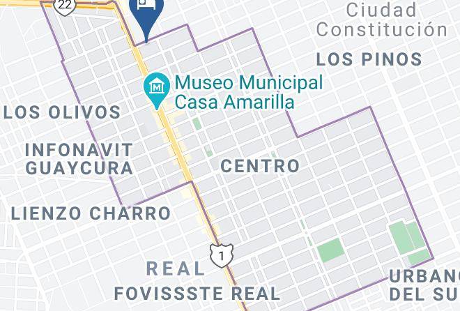 Comondu - Cuatro Misiones Hotel Maps