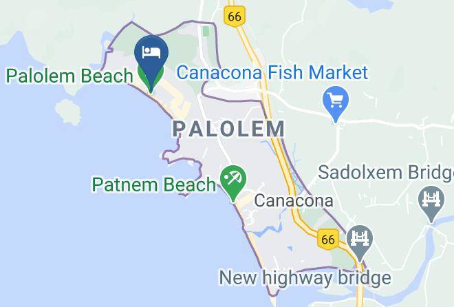 Canacona - Cuba Beach Bunglows Maps