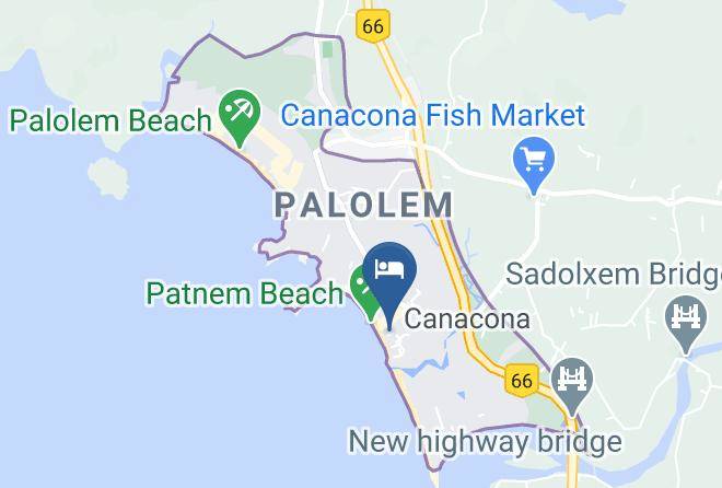 Canacona - Cuba Patnem Bungalows Maps