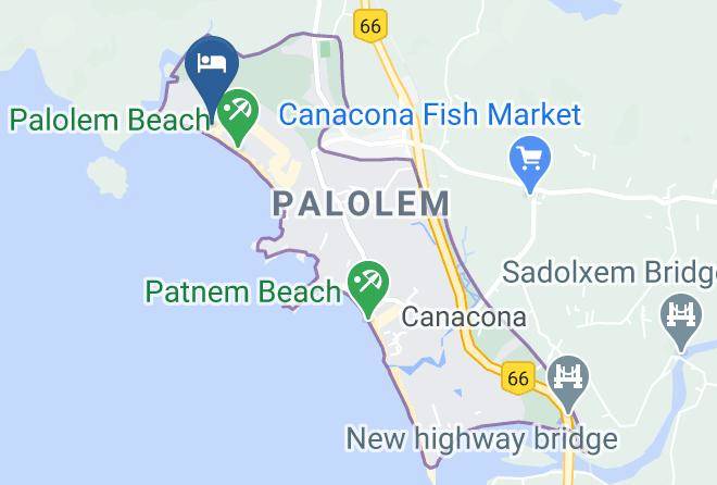 Palolem Beach Resort Map
