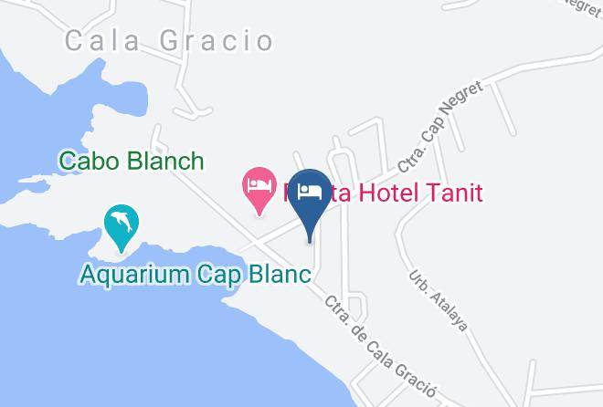 Baleares - Cubanito Ibiza Suites Maps