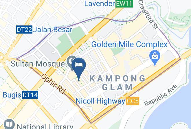 Rochor - Cube Boutique Capsule Hotel Kampong Glam Maps