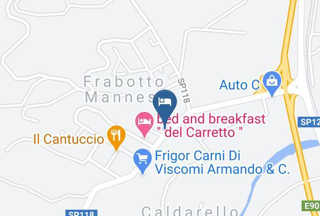 Catanzaro - Cubicula Hospitalia Bed And Breakfast Maps
