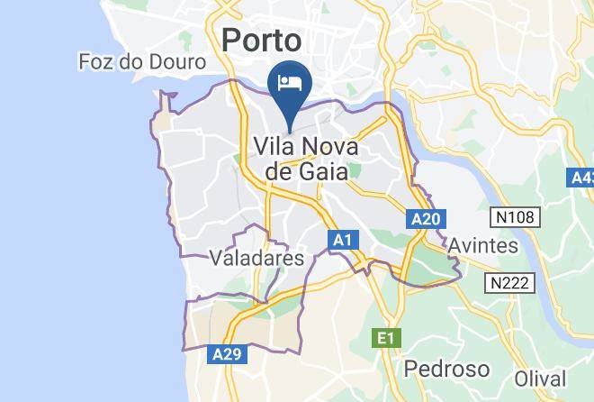Vila Nova De Gaia - Cubiculum Gaya Maps