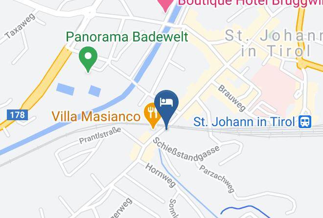 Kitzbuhel - Cubo Sport & Art Hotel Maps