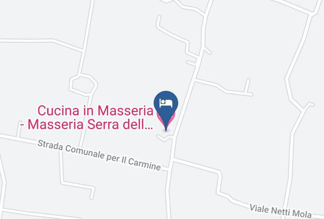 Bari - Cucina In Masseria Masseria Serra Dell'isola B&b And Cooking School Maps