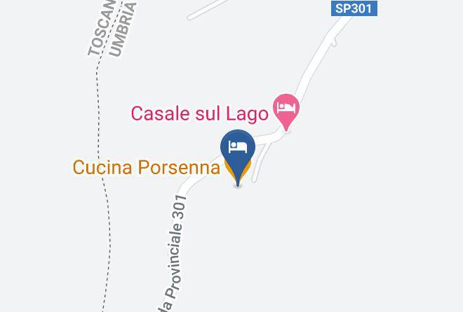 Perugia - Cucina Porsenna Maps