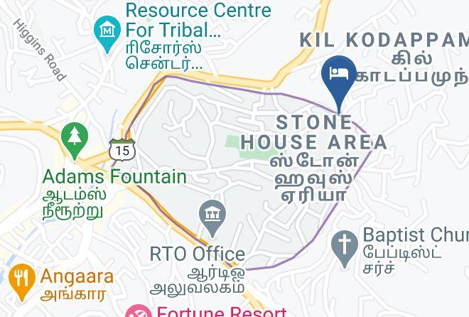 Cuckoo Kudil Home Stay Map