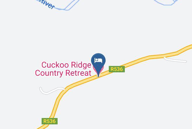 Thaba Chweu - Cuckoo Ridge Country Retreat Maps